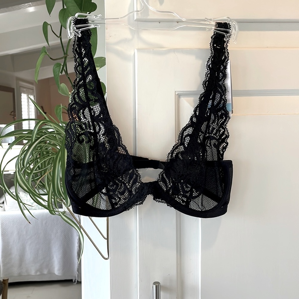 Natori Feathers Convertible Lace Bra 32C/D